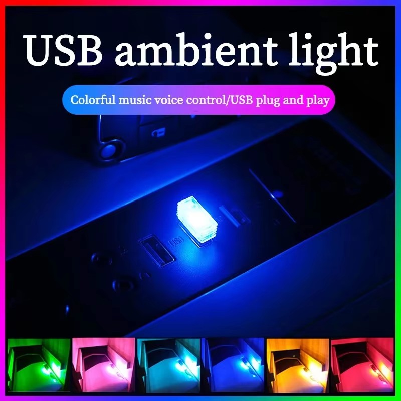 Electronics Gadgets And Accessories - 1/4 adet Mini USB LED Araba