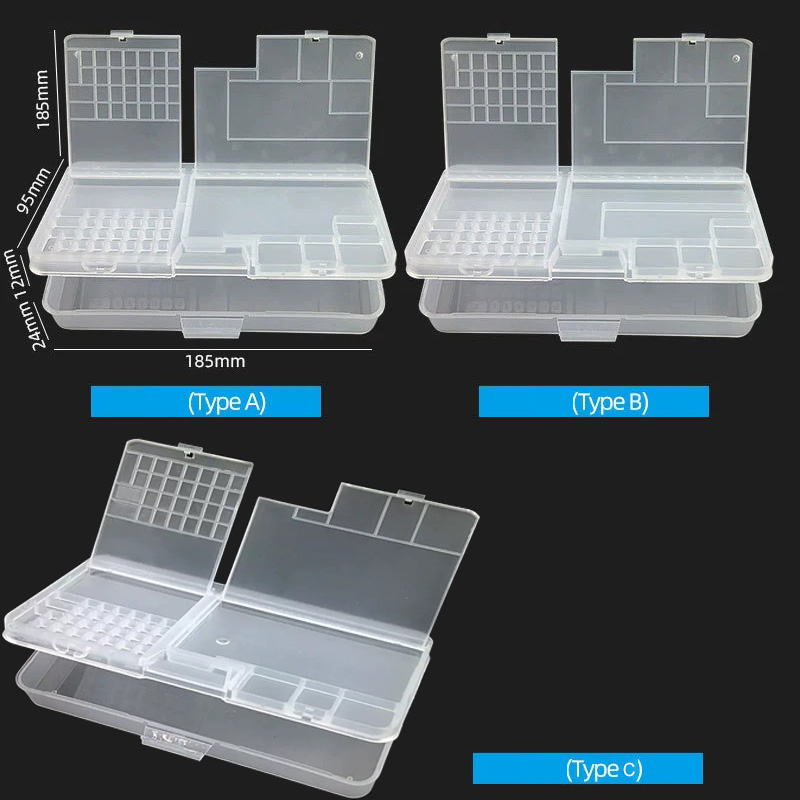 Electronics Gadgets And Accessories - Çift katmanlı Elektronik Şeffaf Plastik Bileşen