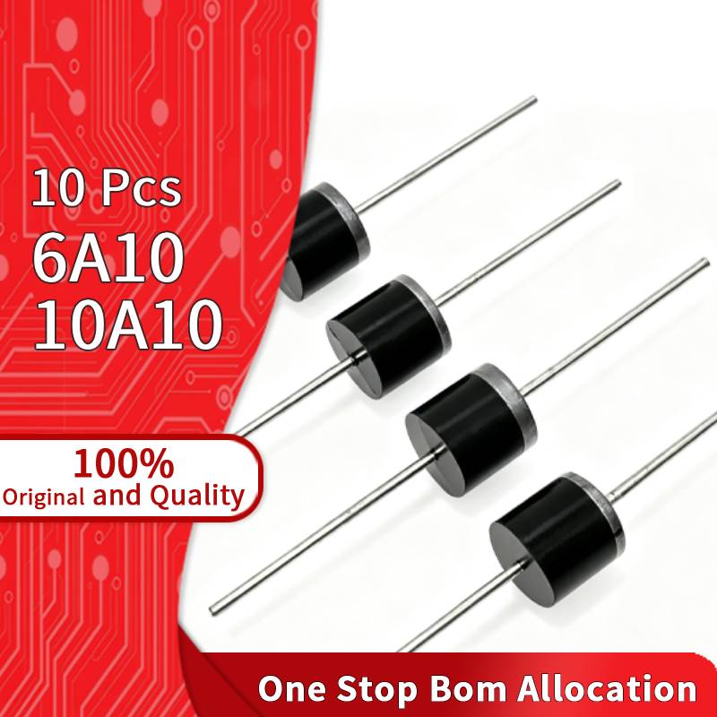 Electronics Gadgets And Accessories - 10 Adet 6A10 10A10 Redresör Diyot