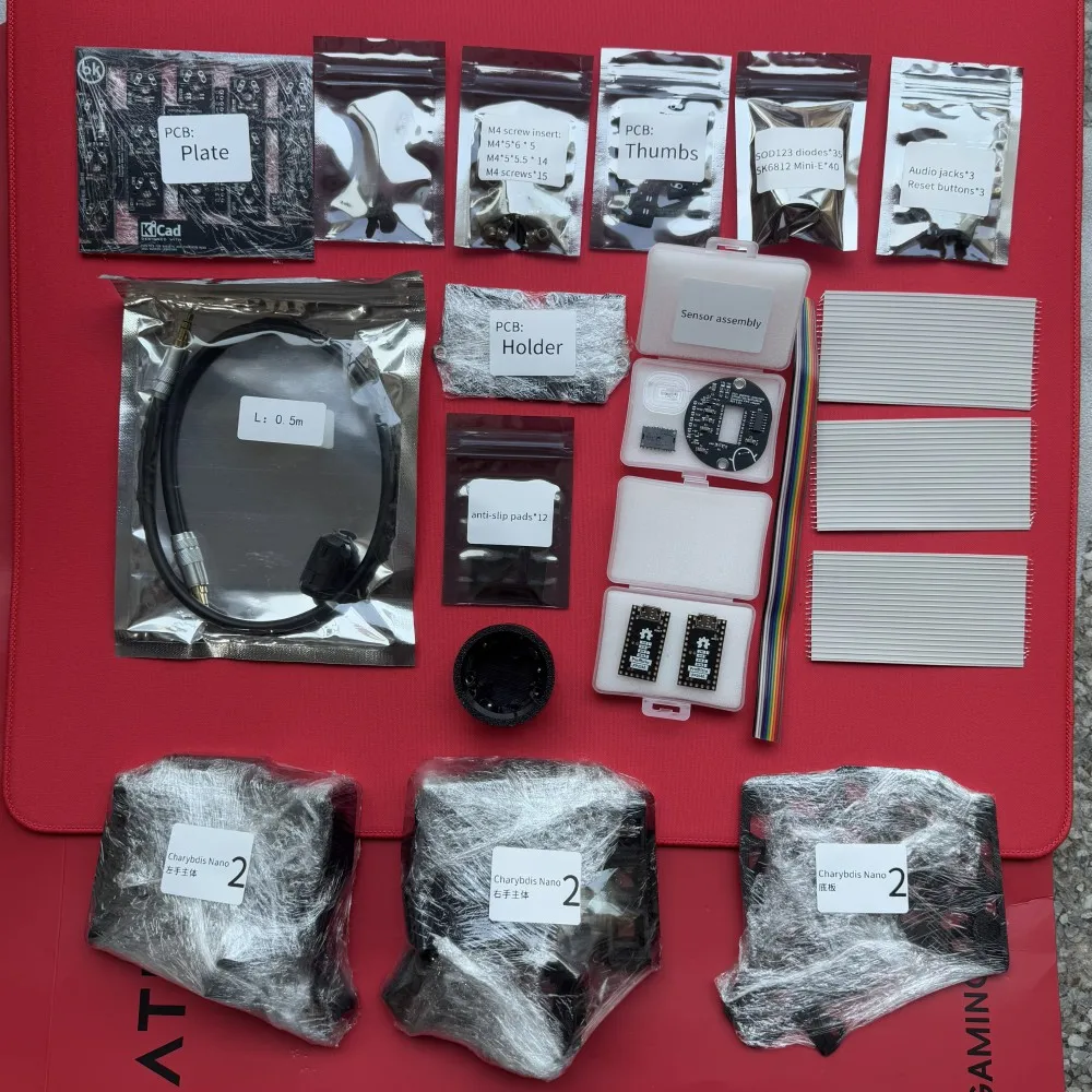 Wireless Keyboard Mini - Charybdis Bölünmüş Klavye PCB Malzemesi Özel