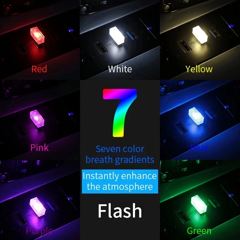 1/4 adet Mini USB LED Araba La - Electronics Gadgets And Accessories incelemesi ve fiyatı
