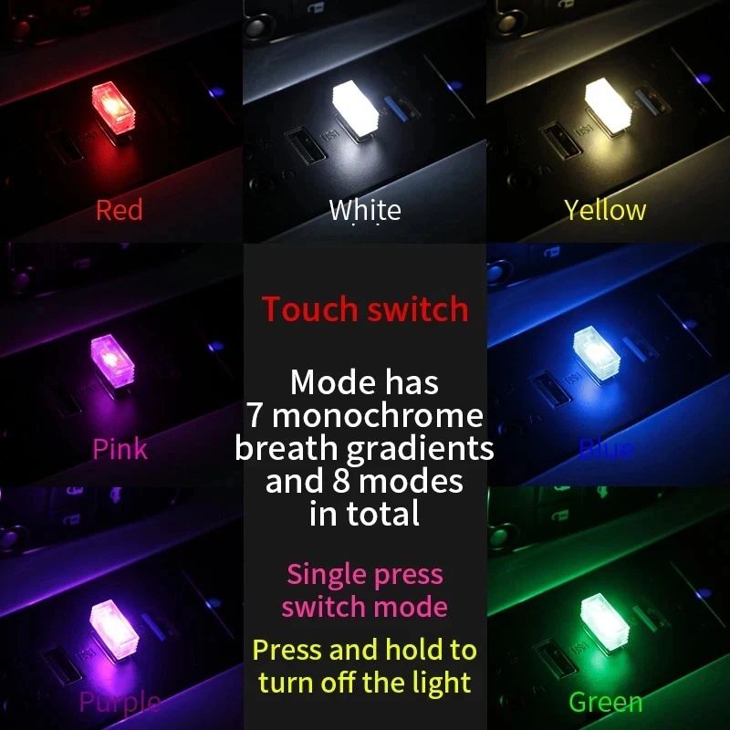 1/4 adet Mini USB LED Araba La - Electronics Gadgets And Accessories incelemesi ve fiyatı