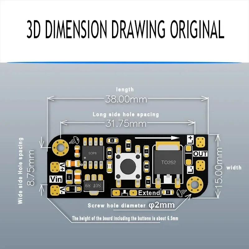 Mikro Düğme Karartma Kartı Ana - Electronics & Gadgets Starting With T incelemesi ve fiyatı