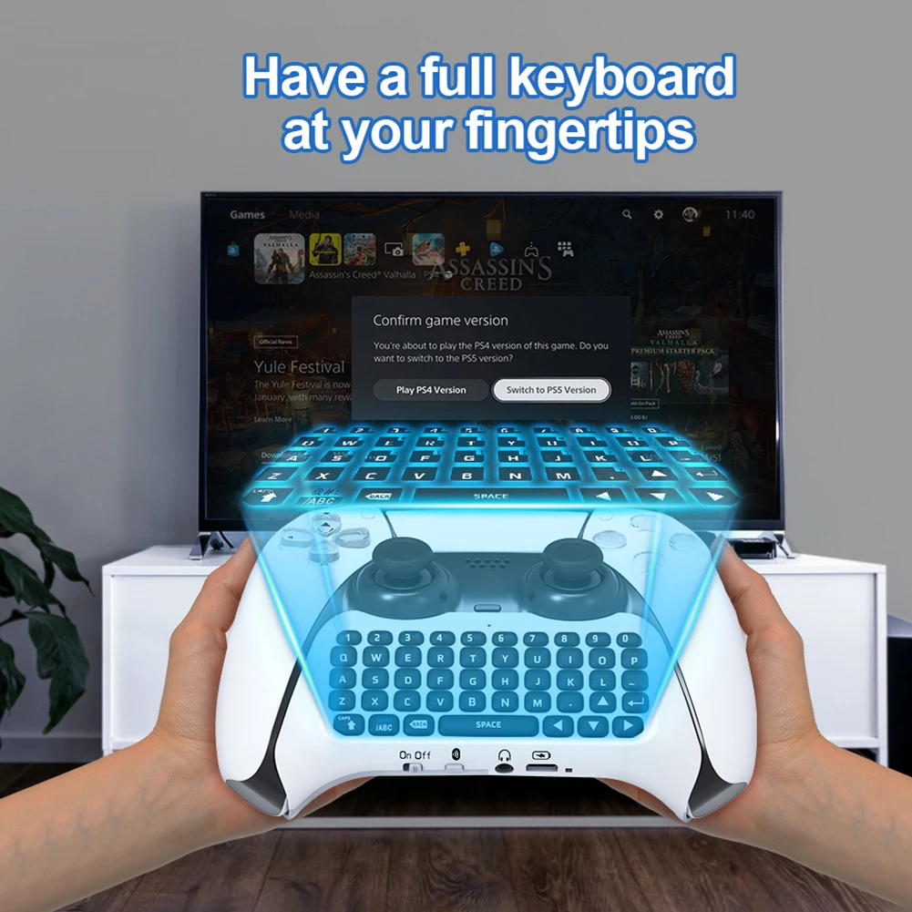 Ps5 için 3.5mm Oyun Kablosuz K - Wireless Keyboard Mini incelemesi ve fiyatı
