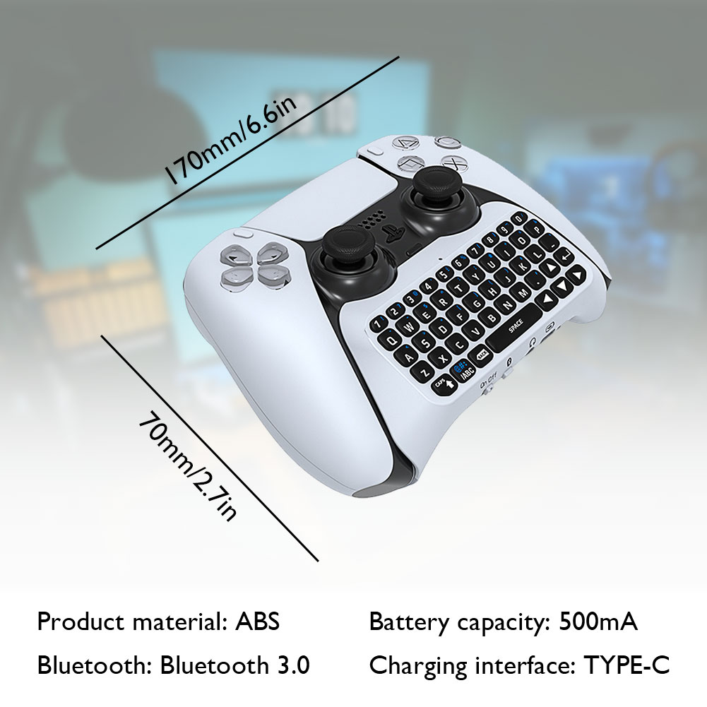 Ps5 için 3.5mm Oyun Kablosuz K - Wireless Keyboard Mini incelemesi ve fiyatı